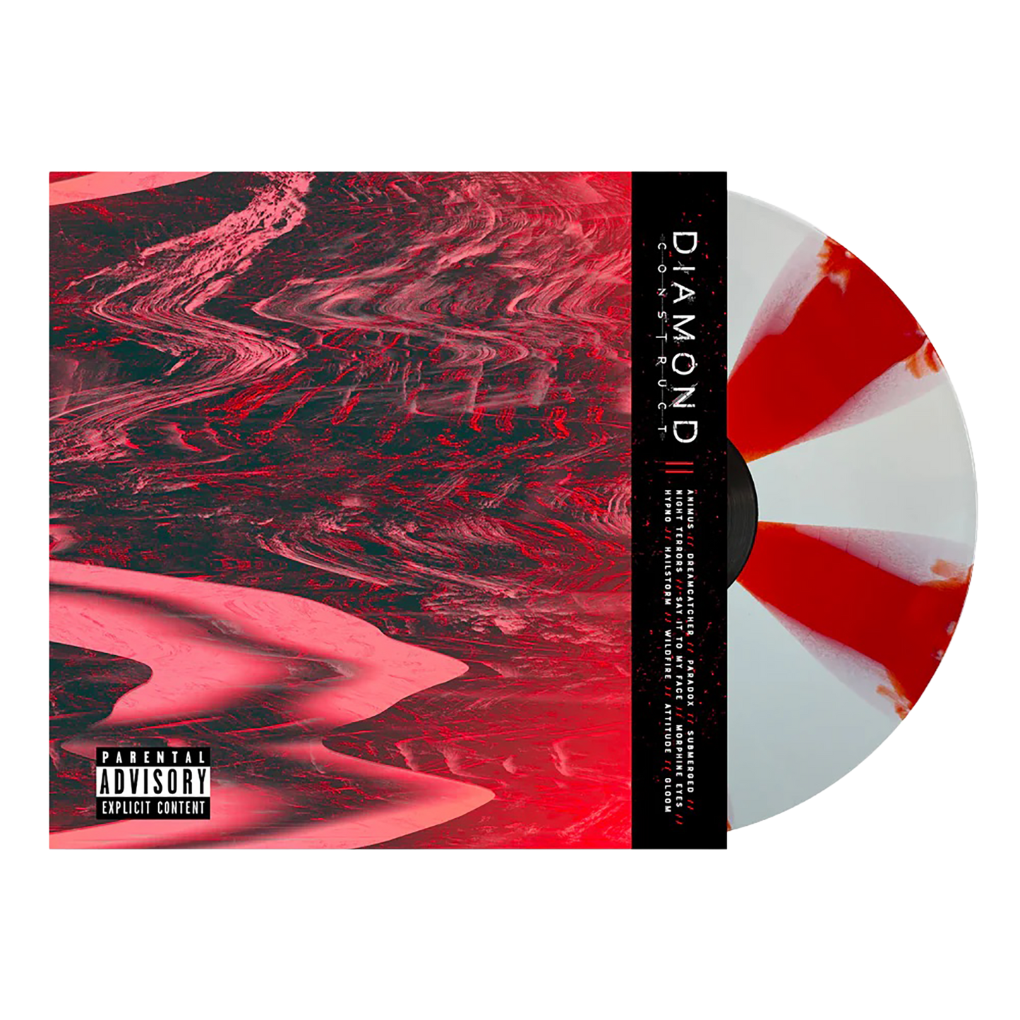 Diamond Construct (Diamond Construct) White & Red Cornetto Vinyl